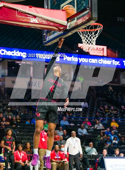 Thumbnail 3 in Queen's Grant vs Corvian Community (NCHSAA 1A Regional Final) photogallery.