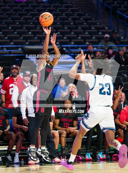 Thumbnail 1 in Queen's Grant vs Corvian Community (NCHSAA 1A Regional Final) photogallery.