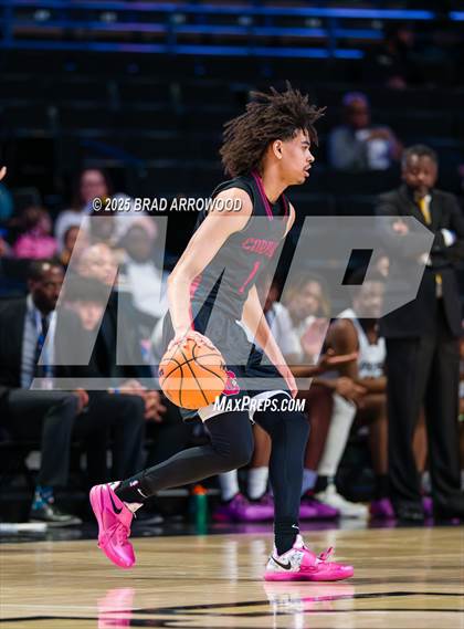 Thumbnail 2 in Queen's Grant vs Corvian Community (NCHSAA 1A Regional Final) photogallery.