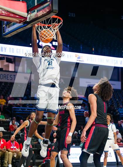 Thumbnail 1 in Queen's Grant vs Corvian Community (NCHSAA 1A Regional Final) photogallery.