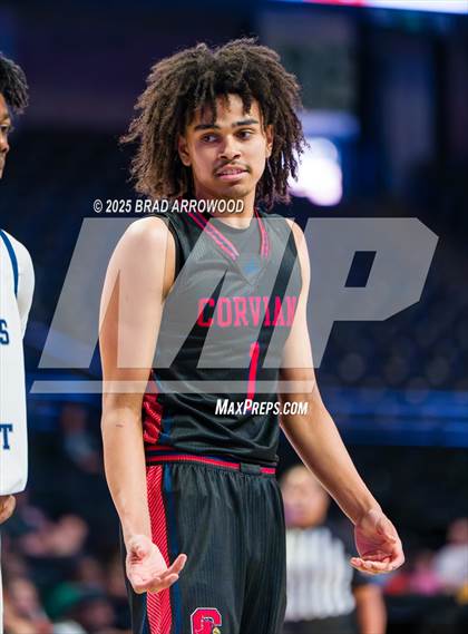 Thumbnail 1 in Queen's Grant vs Corvian Community (NCHSAA 1A Regional Final) photogallery.