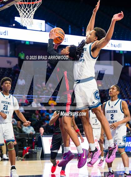 Thumbnail 2 in Queen's Grant vs Corvian Community (NCHSAA 1A Regional Final) photogallery.