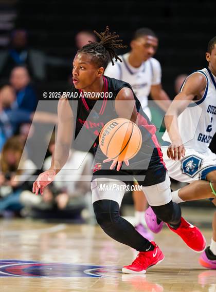 Thumbnail 1 in Queen's Grant vs Corvian Community (NCHSAA 1A Regional Final) photogallery.