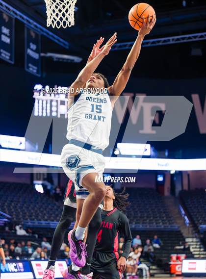 Thumbnail 3 in Queen's Grant vs Corvian Community (NCHSAA 1A Regional Final) photogallery.