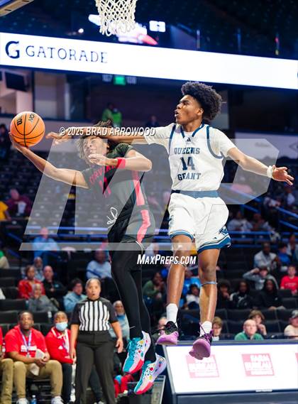 Thumbnail 2 in Queen's Grant vs Corvian Community (NCHSAA 1A Regional Final) photogallery.