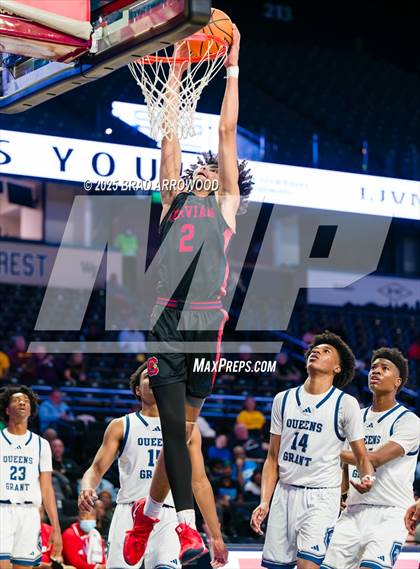 Thumbnail 2 in Queen's Grant vs Corvian Community (NCHSAA 1A Regional Final) photogallery.