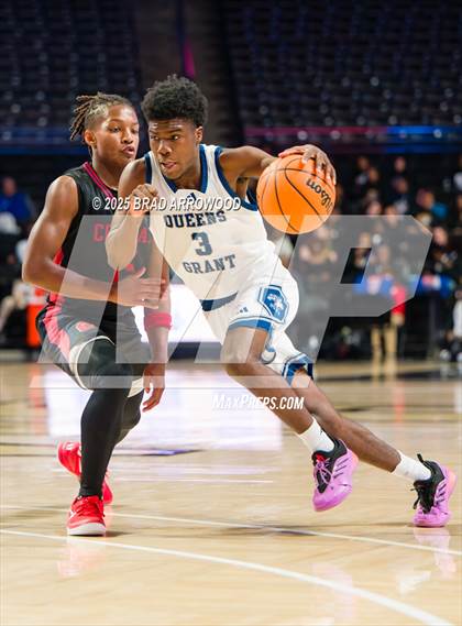 Thumbnail 2 in Queen's Grant vs Corvian Community (NCHSAA 1A Regional Final) photogallery.