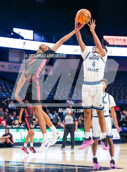 Thumbnail 3 in Queen's Grant vs Corvian Community (NCHSAA 1A Regional Final) photogallery.