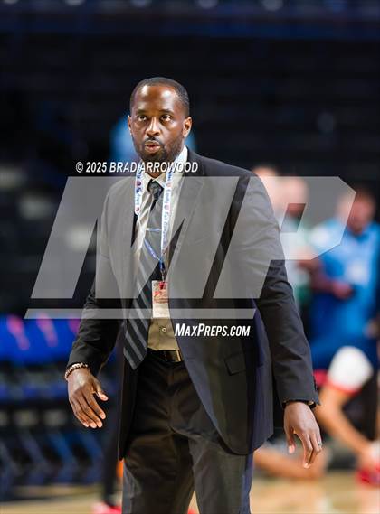 Thumbnail 2 in Queen's Grant vs Corvian Community (NCHSAA 1A Regional Final) photogallery.