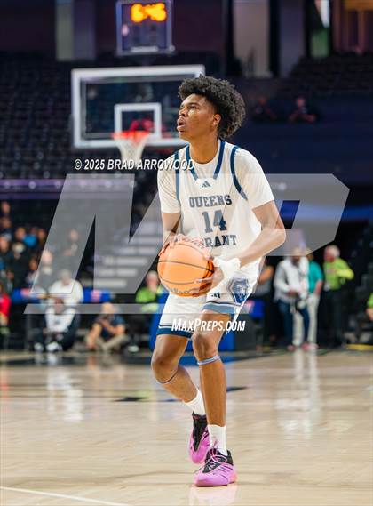 Thumbnail 2 in Queen's Grant vs Corvian Community (NCHSAA 1A Regional Final) photogallery.