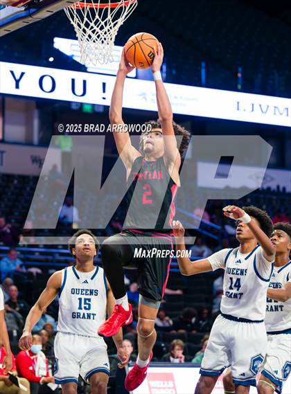Thumbnail 3 in Queen's Grant vs Corvian Community (NCHSAA 1A Regional Final) photogallery.