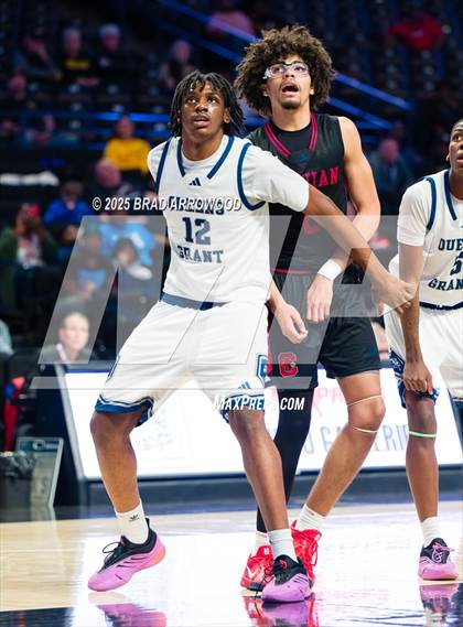 Thumbnail 3 in Queen's Grant vs Corvian Community (NCHSAA 1A Regional Final) photogallery.