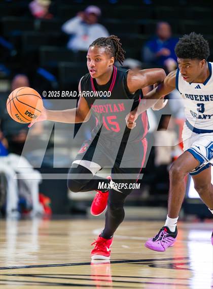 Thumbnail 1 in Queen's Grant vs Corvian Community (NCHSAA 1A Regional Final) photogallery.