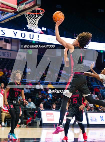 Thumbnail 1 in Queen's Grant vs Corvian Community (NCHSAA 1A Regional Final) photogallery.
