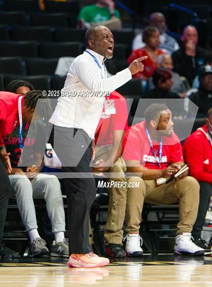Thumbnail 3 in Queen's Grant vs Corvian Community (NCHSAA 1A Regional Final) photogallery.