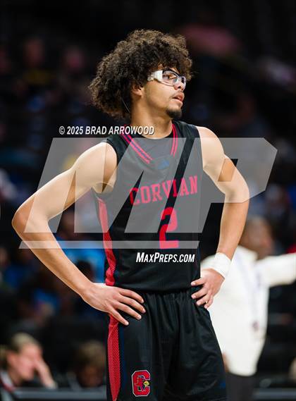 Thumbnail 3 in Queen's Grant vs Corvian Community (NCHSAA 1A Regional Final) photogallery.