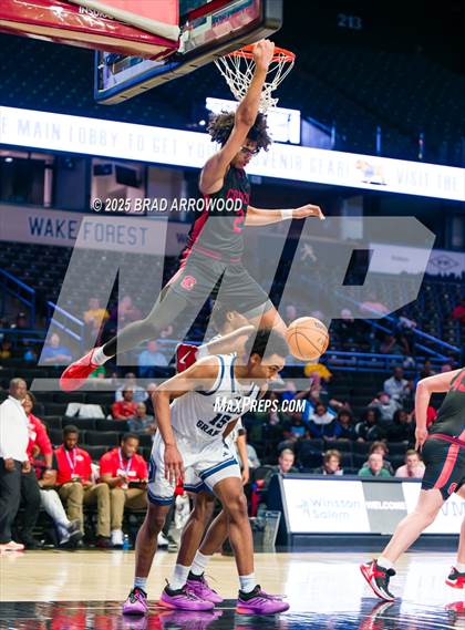Thumbnail 2 in Queen's Grant vs Corvian Community (NCHSAA 1A Regional Final) photogallery.