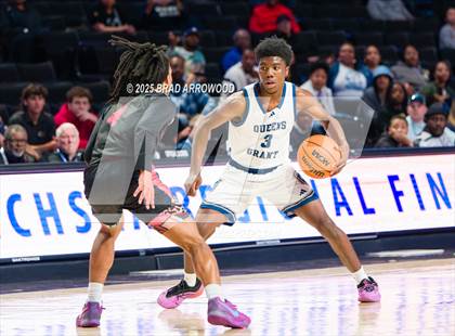 Thumbnail 3 in Queen's Grant vs Corvian Community (NCHSAA 1A Regional Final) photogallery.