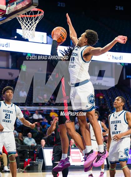 Thumbnail 3 in Queen's Grant vs Corvian Community (NCHSAA 1A Regional Final) photogallery.
