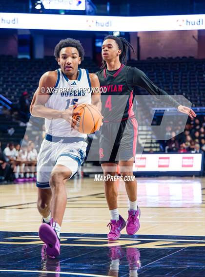 Thumbnail 3 in Queen's Grant vs Corvian Community (NCHSAA 1A Regional Final) photogallery.