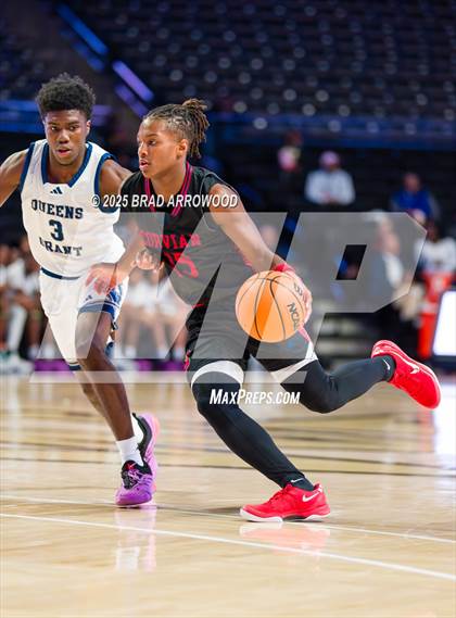 Thumbnail 2 in Queen's Grant vs Corvian Community (NCHSAA 1A Regional Final) photogallery.