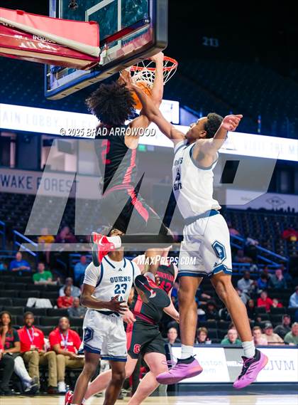 Thumbnail 3 in Queen's Grant vs Corvian Community (NCHSAA 1A Regional Final) photogallery.