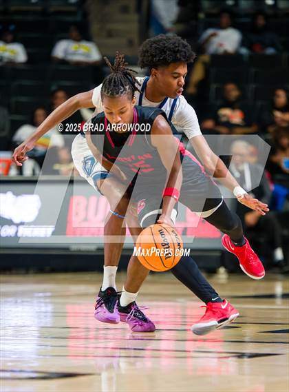 Thumbnail 3 in Queen's Grant vs Corvian Community (NCHSAA 1A Regional Final) photogallery.