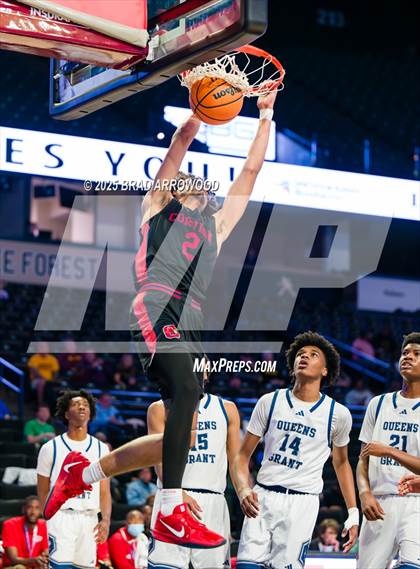 Thumbnail 2 in Queen's Grant vs Corvian Community (NCHSAA 1A Regional Final) photogallery.