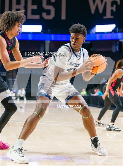 Thumbnail 3 in Queen's Grant vs Corvian Community (NCHSAA 1A Regional Final) photogallery.