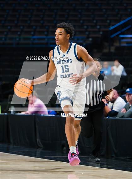 Thumbnail 2 in Queen's Grant vs Corvian Community (NCHSAA 1A Regional Final) photogallery.