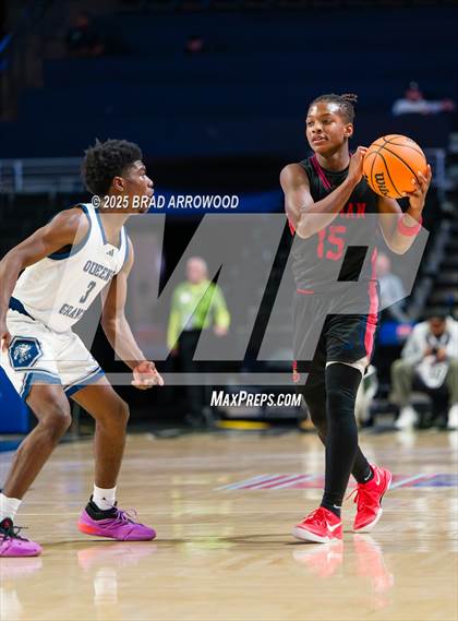 Thumbnail 1 in Queen's Grant vs Corvian Community (NCHSAA 1A Regional Final) photogallery.