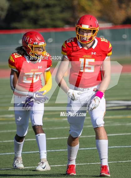 Thumbnail 1 in Whitney @ Jesuit (CIF SJS DII 3rd Round Playoff) photogallery.