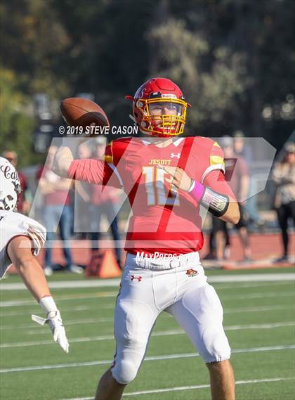 Thumbnail 3 in Whitney @ Jesuit (CIF SJS DII 3rd Round Playoff) photogallery.
