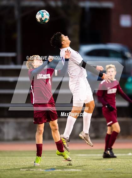 Thumbnail 2 in Arlington @ Charlestown (MIAA Division 2 North Quarterfinal) photogallery.