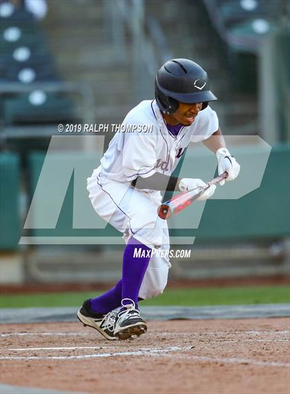 Thumbnail 1 in Kennedy vs. Bradshaw Christian (@Raley Field) photogallery.