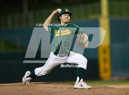 Thumbnail 2 in Kennedy vs. Bradshaw Christian (@Raley Field) photogallery.