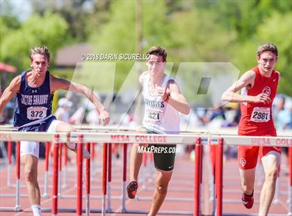 Thumbnail 1 in AIA Boys Track & Field Championships  (100/110 Meter Hurdles) photogallery.
