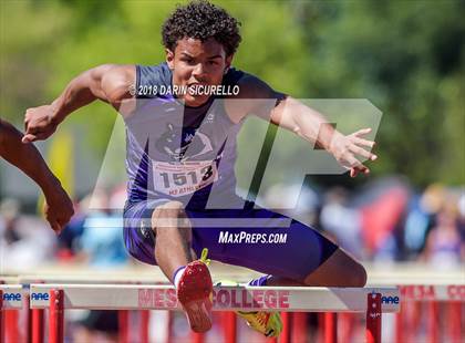 Thumbnail 1 in AIA Boys Track & Field Championships  (100/110 Meter Hurdles) photogallery.