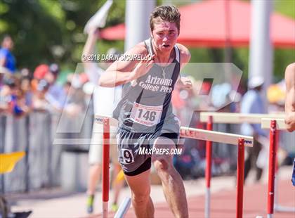 Thumbnail 1 in AIA Boys Track & Field Championships  (100/110 Meter Hurdles) photogallery.
