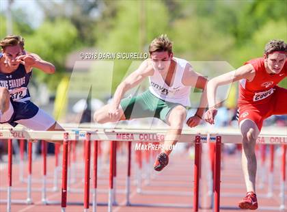 Thumbnail 1 in AIA Boys Track & Field Championships  (100/110 Meter Hurdles) photogallery.