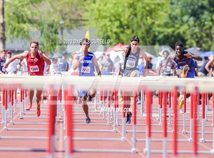 Thumbnail 2 in AIA Boys Track & Field Championships  (100/110 Meter Hurdles) photogallery.