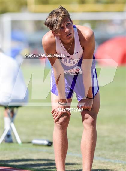 Thumbnail 1 in AIA Boys Track & Field Championships  (100/110 Meter Hurdles) photogallery.