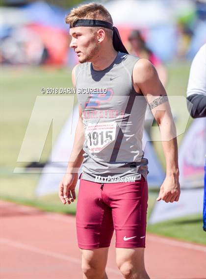 Thumbnail 3 in AIA Boys Track & Field Championships  (100/110 Meter Hurdles) photogallery.