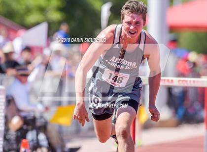 Thumbnail 1 in AIA Boys Track & Field Championships  (100/110 Meter Hurdles) photogallery.