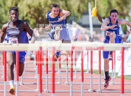 Thumbnail 1 in AIA Boys Track & Field Championships  (100/110 Meter Hurdles) photogallery.