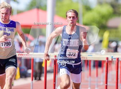 Thumbnail 1 in AIA Boys Track & Field Championships  (100/110 Meter Hurdles) photogallery.