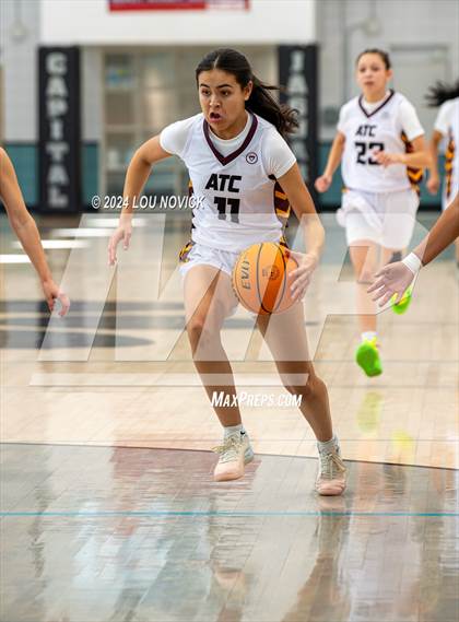 Thumbnail 2 in Belen vs. Academy for Technology and The Classics ( Al Armendariz Tournament at Capital ) photogallery.