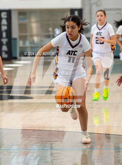 Thumbnail 1 in Belen vs. Academy for Technology and The Classics ( Al Armendariz Tournament at Capital ) photogallery.