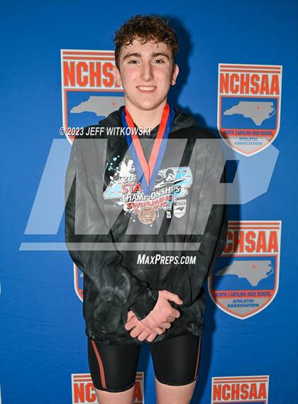 Thumbnail 3 in NCHSAA 1A/2A State Swimming Championship Awards photogallery.