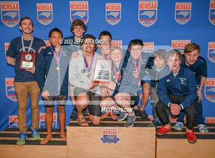 Thumbnail 1 in NCHSAA 1A/2A State Swimming Championship Awards photogallery.